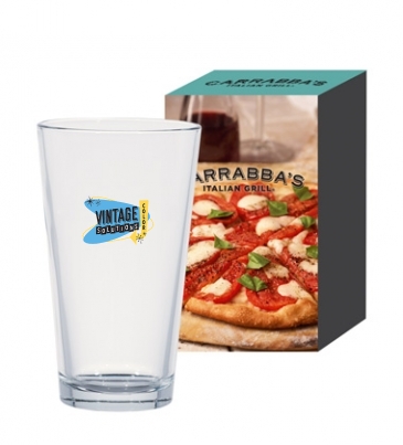 16 oz. Classic Ale Pint Glass with Custom Box