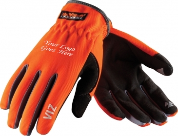 HI VIS ELASTIC CUFF GLOVE