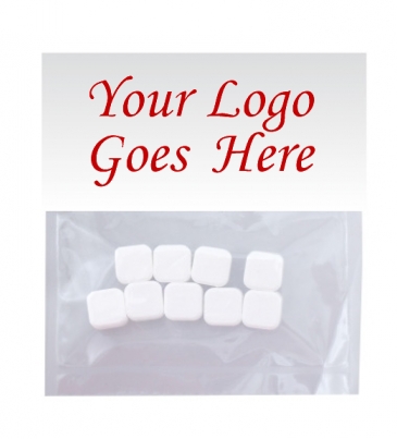 Candy Bag (with Header Card) with Printed Mints