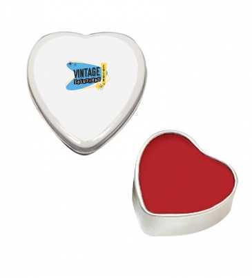 Lip Moisturizer Heart Tin