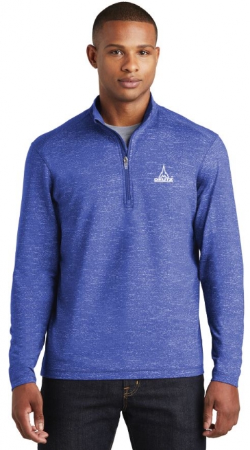 1/2 Zip Sport-tek® Sport-wick® Reflective Heather