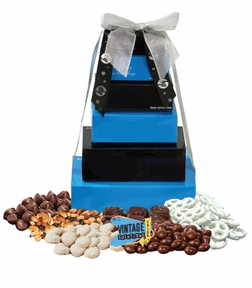 Six Tier Custom Logo Treat Tower_Option 1