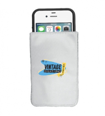 Dye Sublimated Microfiber Phone Wallet Pouch or Sleeve