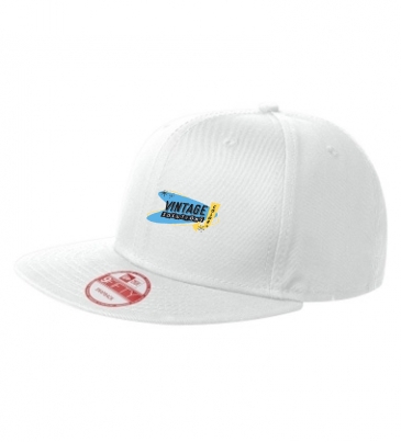 New Era® Flat Bill Snapback Cap