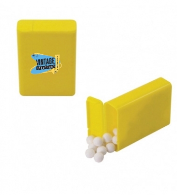 Flip Top Plastic Case_Signature Peppermints