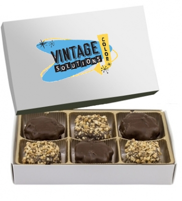 Rectangle Custom Candy Box_Peanut Butter Cups, Sea Salt Caramels