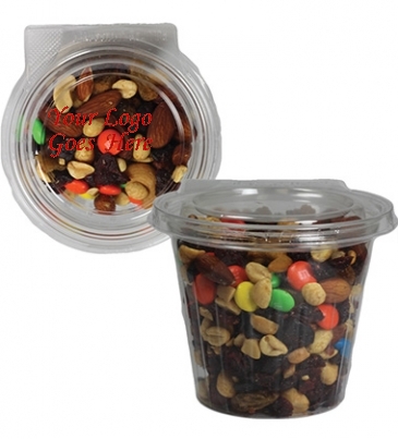 Safe-T-Fresh Round Container_Trail Mix, Granola, Hershey Kisses,