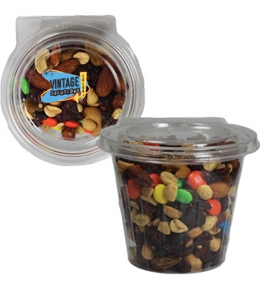 Safe-T-Fresh Round Container_Trail Mix, Granola, Hershey Kisses,