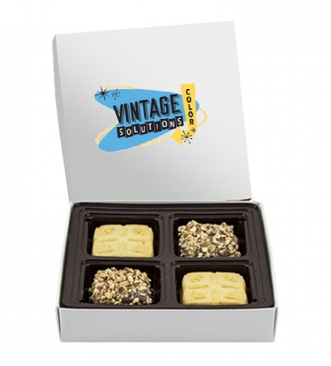 Square Custom Candy Box with Corporate Color Jelly Beans_SC