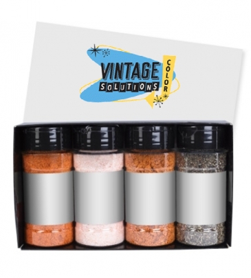 Gourmet Spice & Rub Bottle Shaker Set