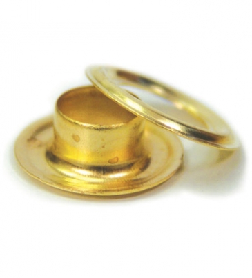 #0 Self-Piercing Brass Grommets