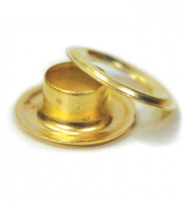 #2 Self-Piercing Brass Grommets
