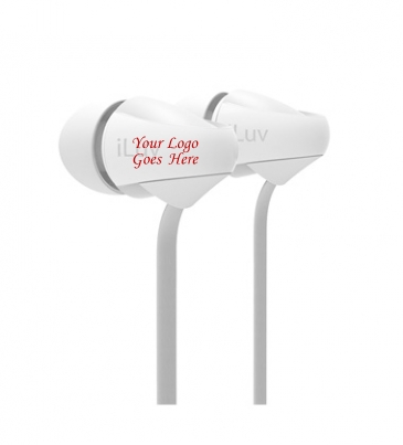 iLuv® Tangle-Resistant Earbuds