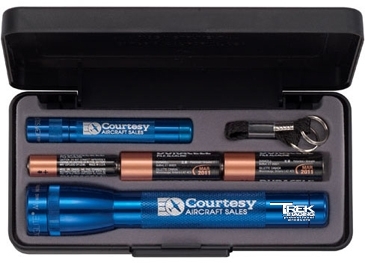 Maglite® Flashlight Combination Set w/Key Ring Lanyard