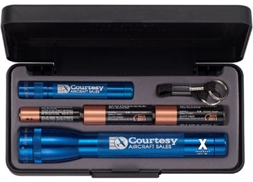 Maglite® Flashlight Combination Set w/Key Ring Lanyard