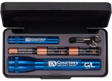 Maglite® Flashlight Combination Set w/Key Ring Lanyard