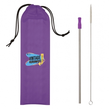 Stainless Steel Straw Kit