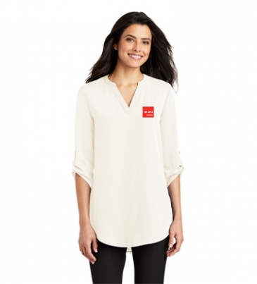 Port Authority® Ladies 3/4-Sleeve Tunic Blouse