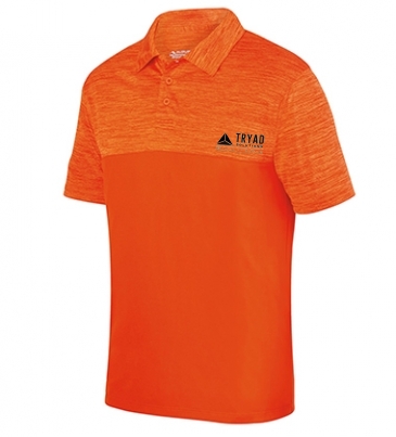 Augusta Sportswear Adult Shadow Tonal Heather Polo