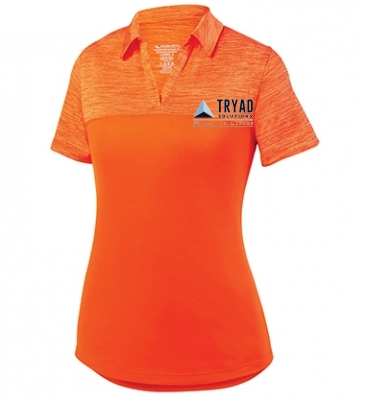 Augusta Sportswear Ladies' Shadow Tonal Heather Polo