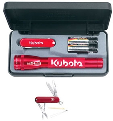 Mini Maglite® With Victorinox® Classic Swiss Army Knife