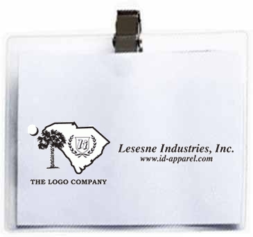 Vinyl Card Holder w/ Bulldog Clip