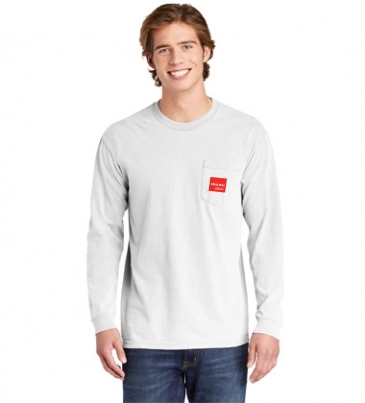 Comfort Colors ® Heavyweight Ring Spun Long Sleeve Pocket Tee