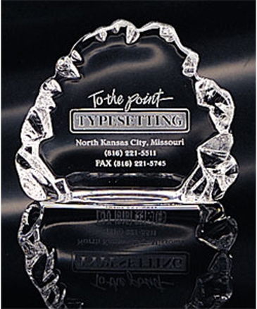 Crystal Iceberg 4"