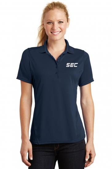 Sport-Tek® Ladies Dry Zone® Raglan Accent Polo - True Navy