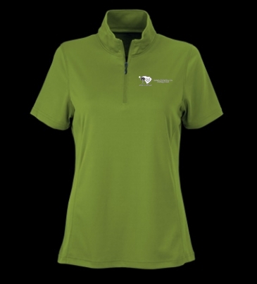 Women's Vansport™ Micro-Waffle Mesh Polo