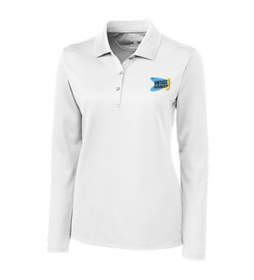 Clique Ice Pique Long Sleeve Tech Polo