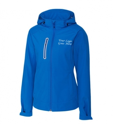 Clique Milford Waterproof Softshell Full Zip Hooded Womens Jacket