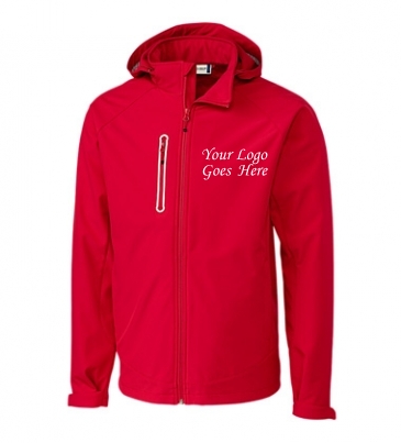 Clique Milford Waterproof Softshell Full Zip Hooded Mens Jacket