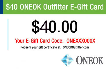 $40 ONEOK Outfitter Gift Card