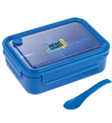 Three Compartment Food Storage Bento Box