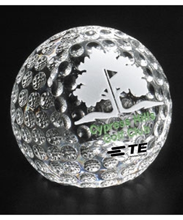 Clipped Golf Ball 2-3/8" Dia.