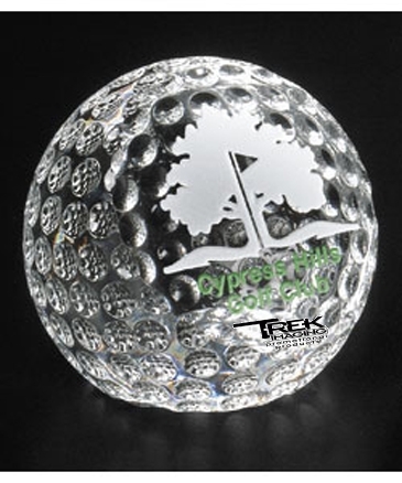 Clipped Golf Ball 2-3/8" Dia.