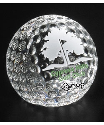 Clipped Golf Ball 2-3/8" Dia.