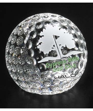 Clipped Golf Ball 2-3/8" Dia.