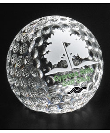 Clipped Golf Ball 2-3/8" Dia.