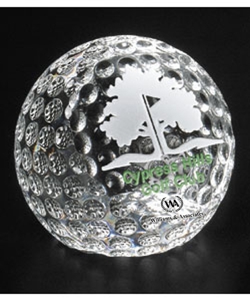 Clipped Golf Ball 2-3/8" Dia.