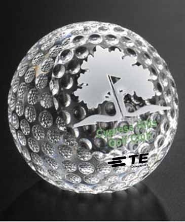Clipped Golf Ball 3-1/8" Dia.
