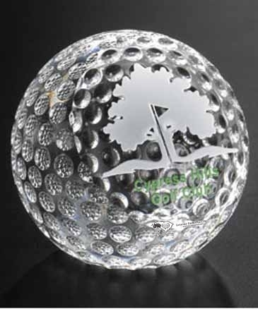 Clipped Golf Ball 3-1/8" Dia.