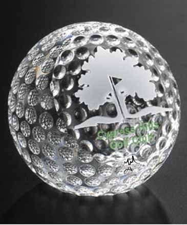 Clipped Golf Ball 3-1/8" Dia.