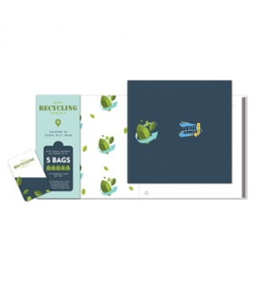 ImageFlex Square NoteBook W/ Tear-Away Business Card