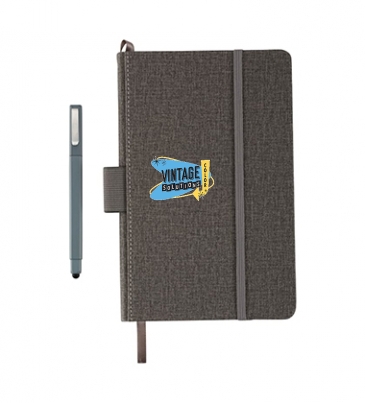 5.5" x 8.5" Heathered Hard Bound JournalBook®