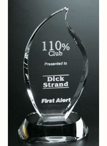 Flame Award 7"