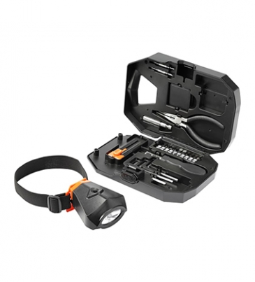 Built2Work Flashlight 22 Piece Tool Set