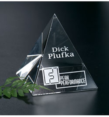 Pyramid Award 3-1/4"