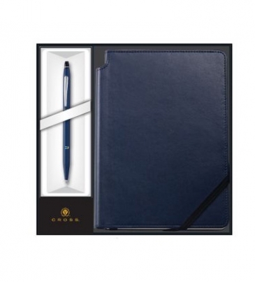 Ballpoint Pen with Midnight Blue Journal Gift Set